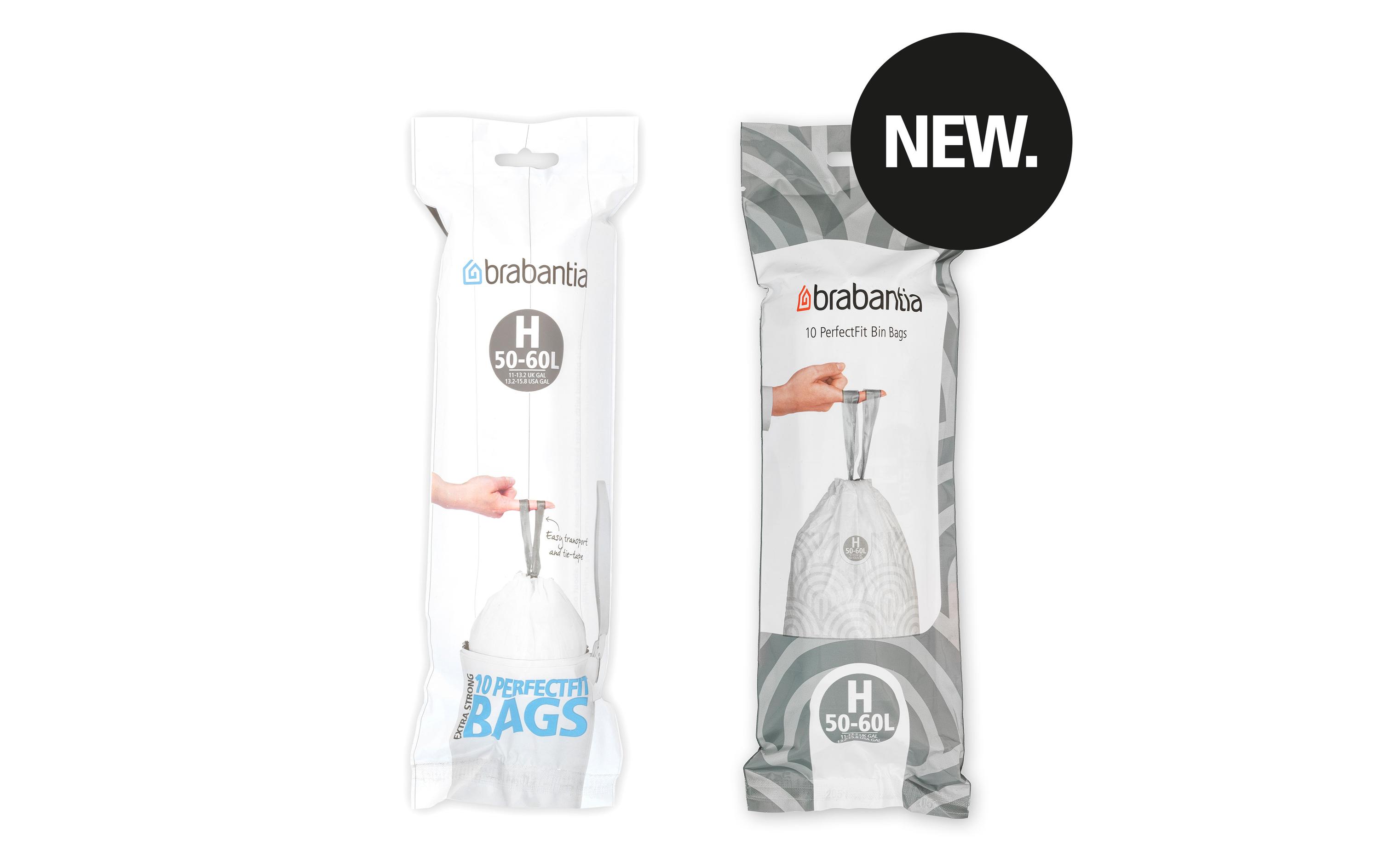 Brabantia Kehrichtsack PerfectFit 50 l, 10 Stück