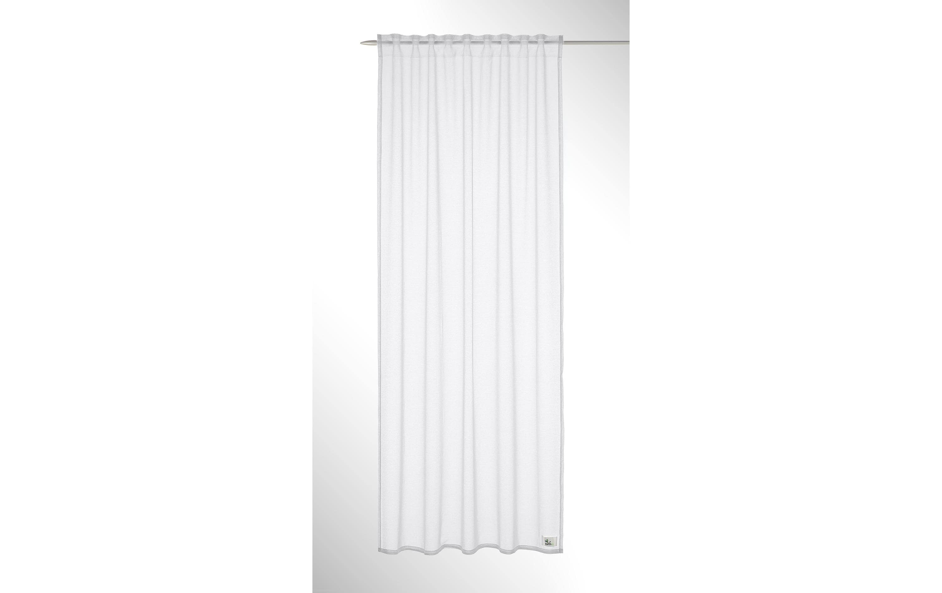 Stotz Decor AG Tagvorhang mit Schlaufe Sowilo 135 cm x 245 cm, Weiss
