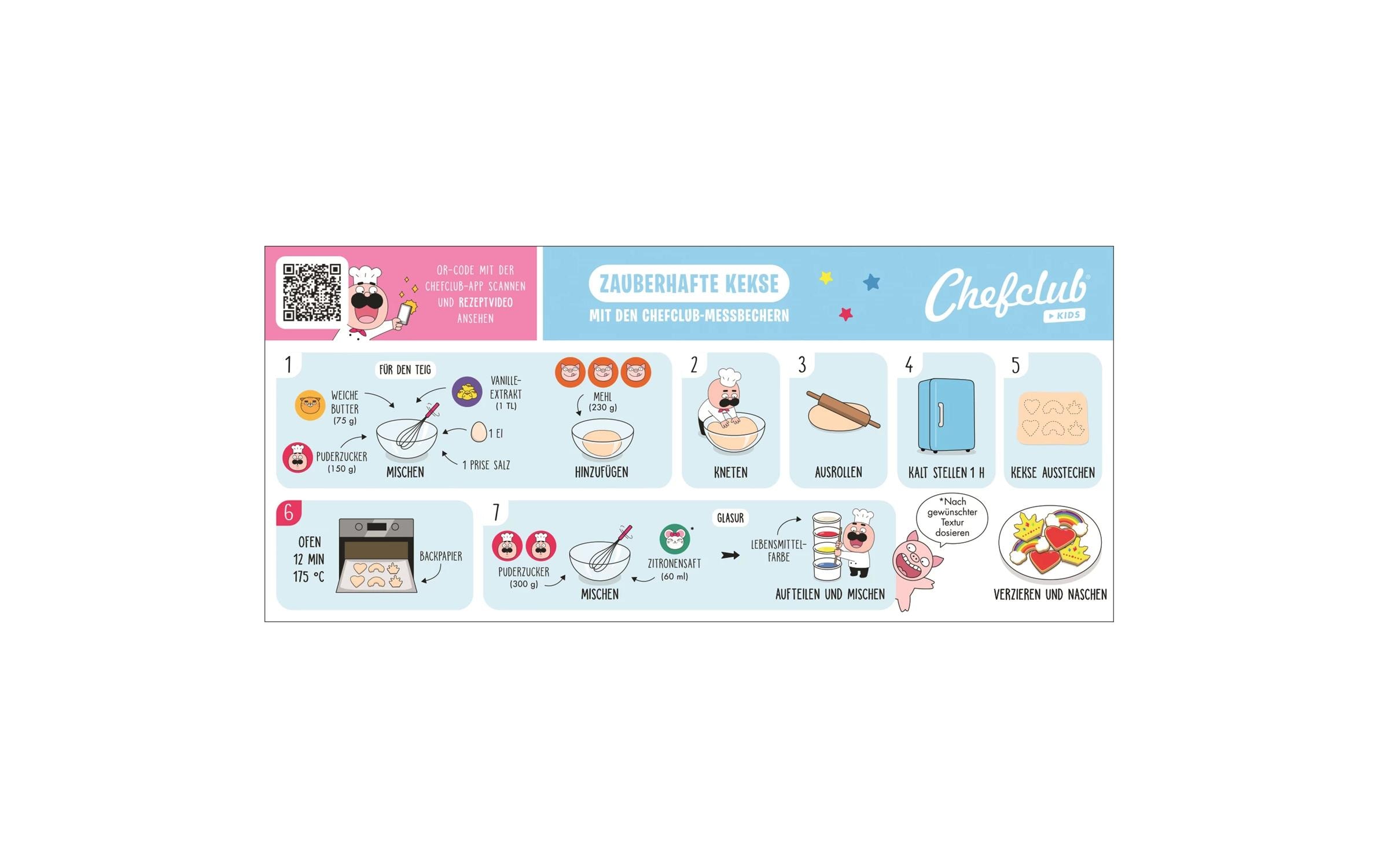 Chefclub Keksausstecher Zauberhafte Kekse