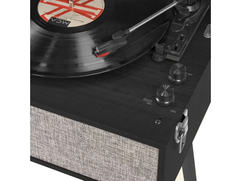 Audizio Plattenspieler mit Bluetooth Fremont Schwarz Audizio Plattenspieler mit Bluetooth Fremont Schwarz