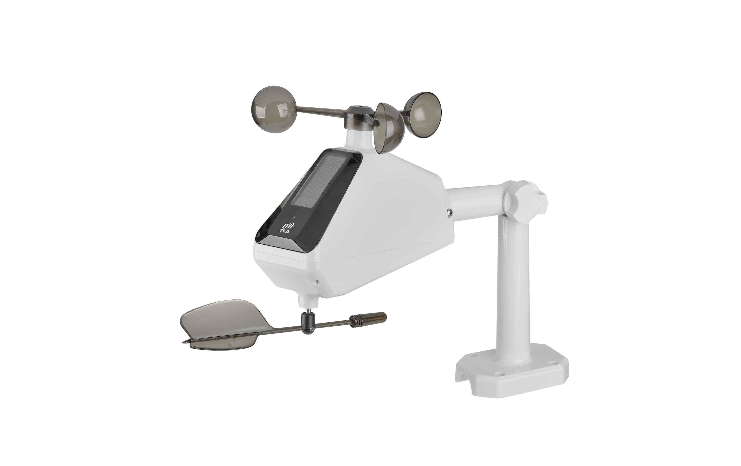 TFA Dostmann Windsensor Sender Solar-Funk Weiss