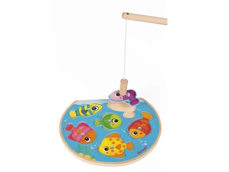 Janod Holzpuzzle Angeln im Fischglas Janod Holzpuzzle Angeln im Fischglas