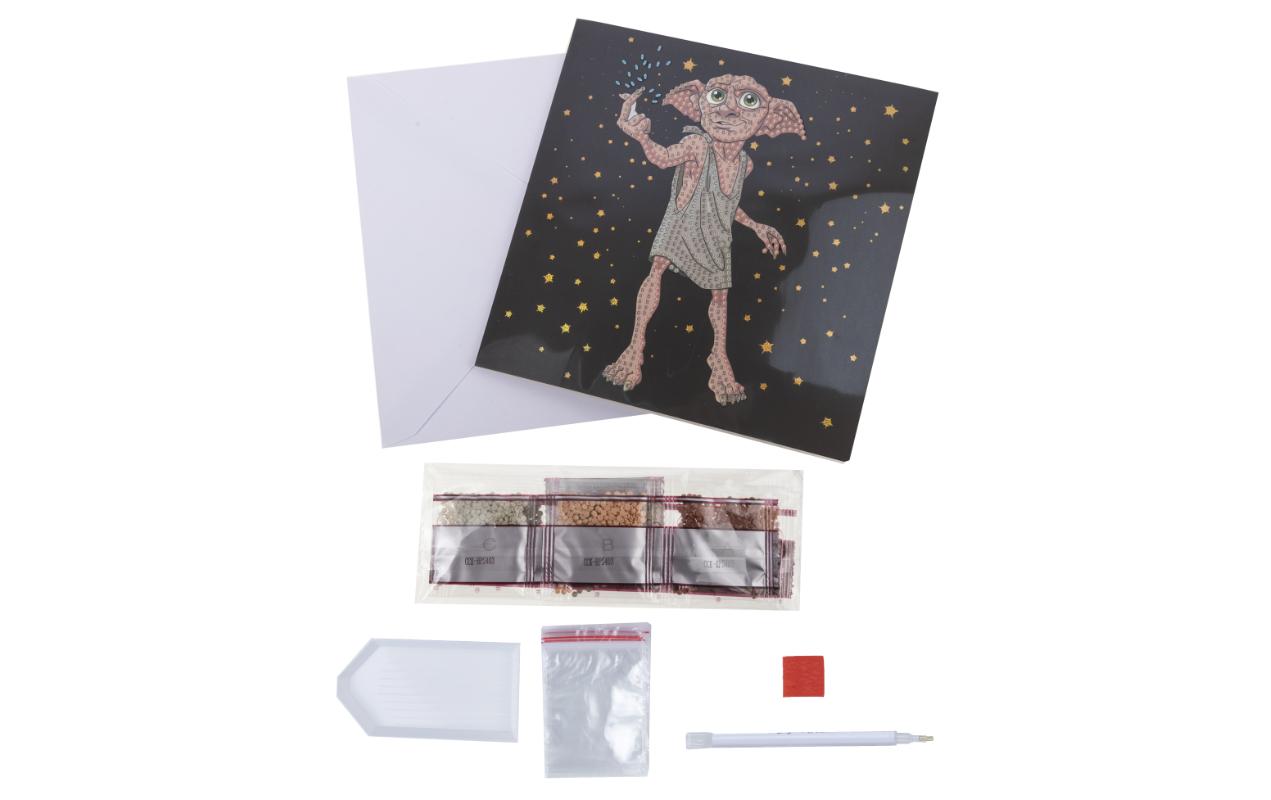 CRAFT Buddy Bastelset Crystal Art Card Dobby der Hauself CRAFT Buddy Bastelset Crystal Art Card Dobby der Hauself