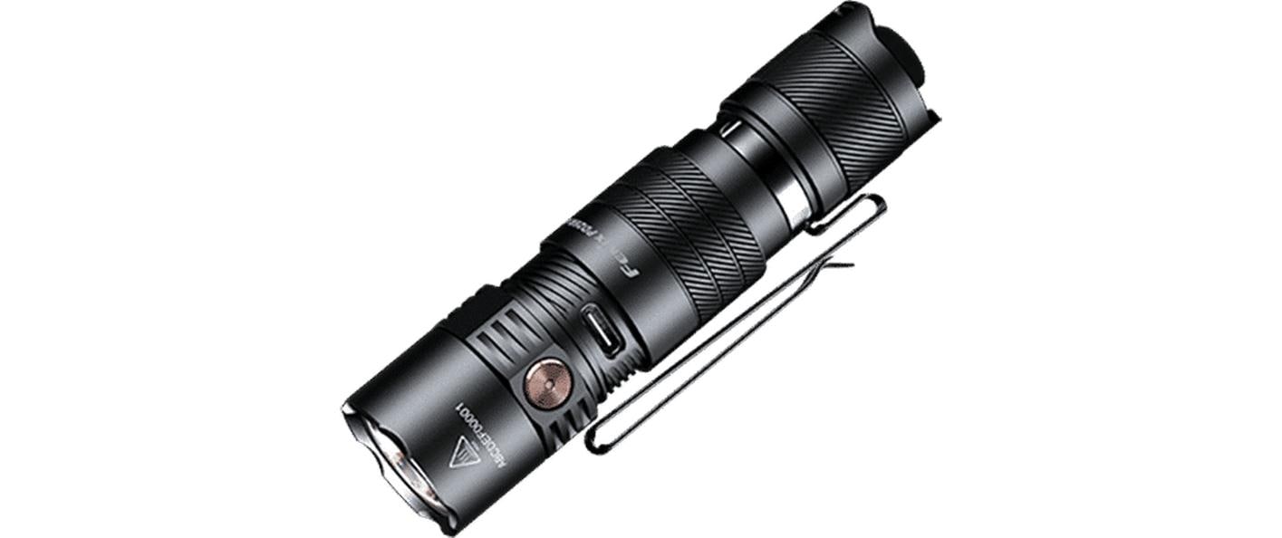 Fenix Taschenlampe PD26R ACE Taktisch, Kompakt, 1300 lm, Schwarz