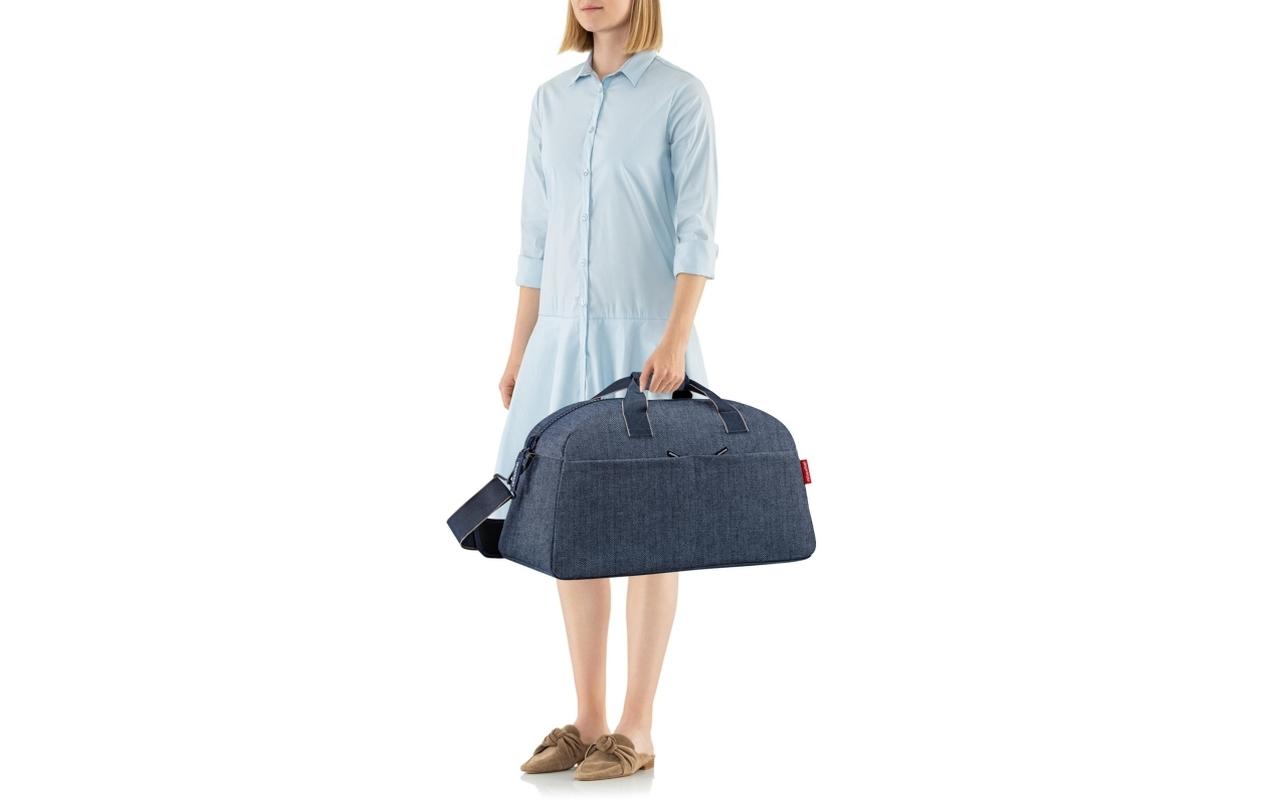 Reisenthel Reisetasche Overnighter Herringbone Dark Blue