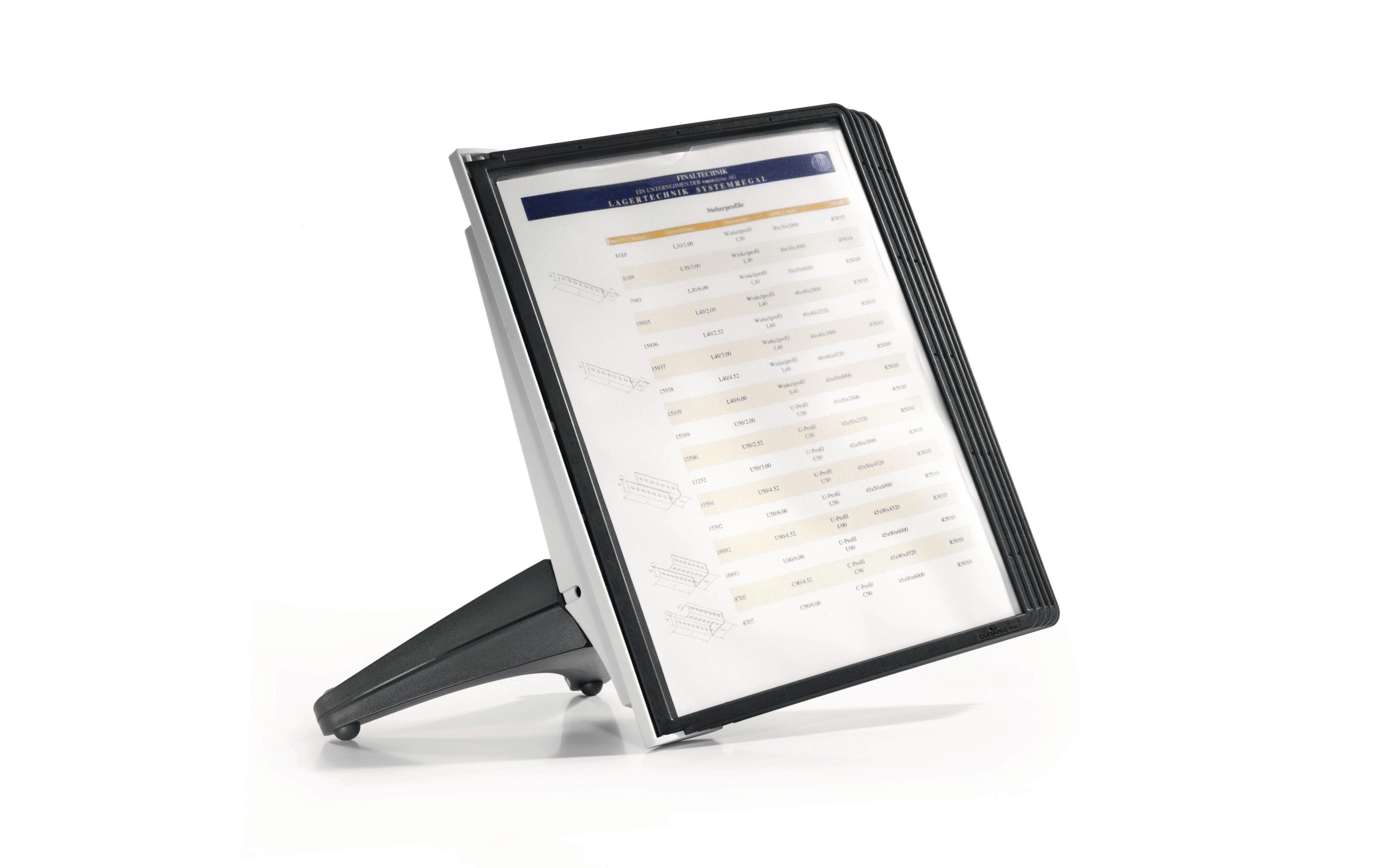 DURABLE Dokumentenhalter Sherpa Soho A4 Schwarz