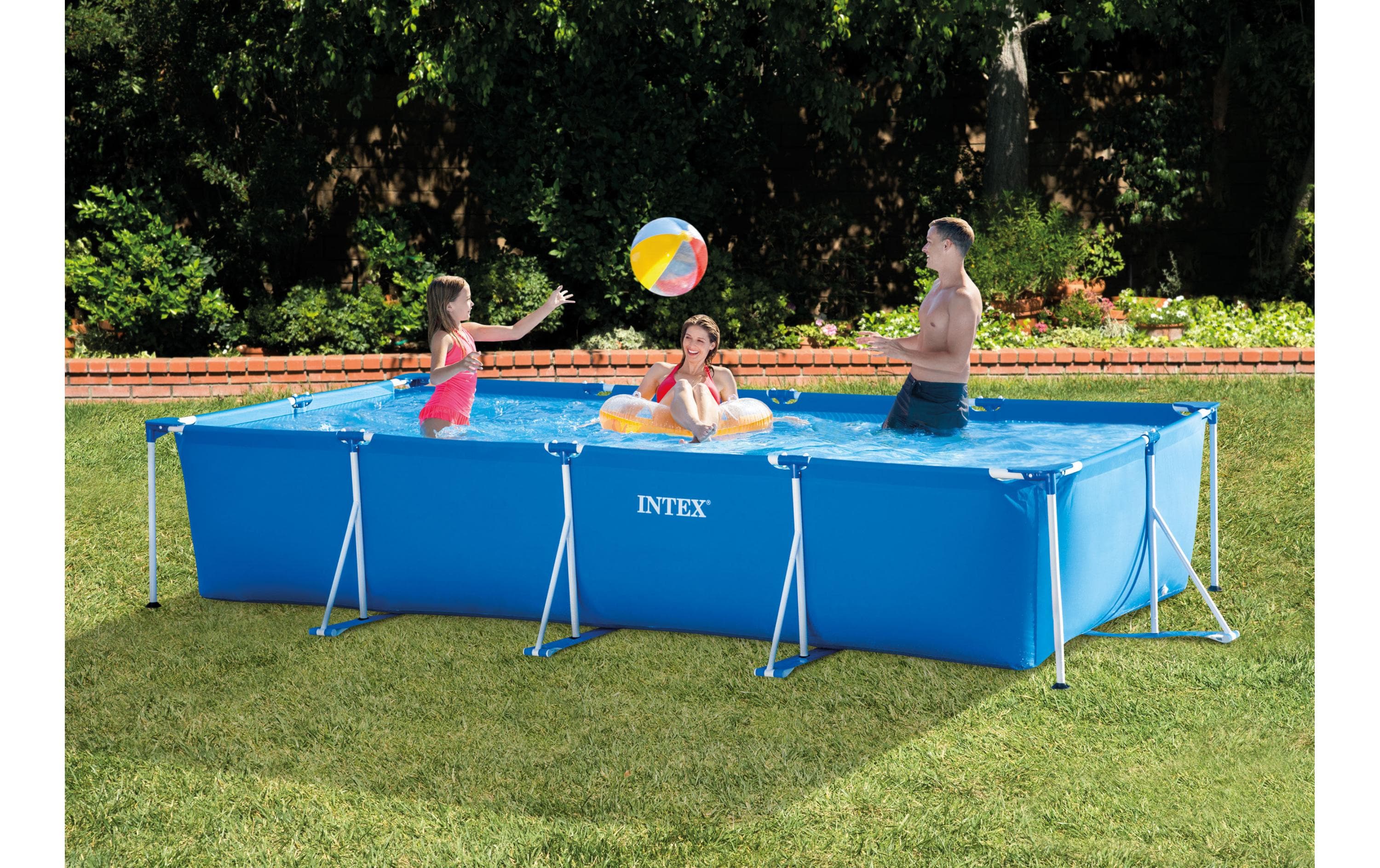 Intex Pool Rectangular Frame 450 x 220 x 84 cm