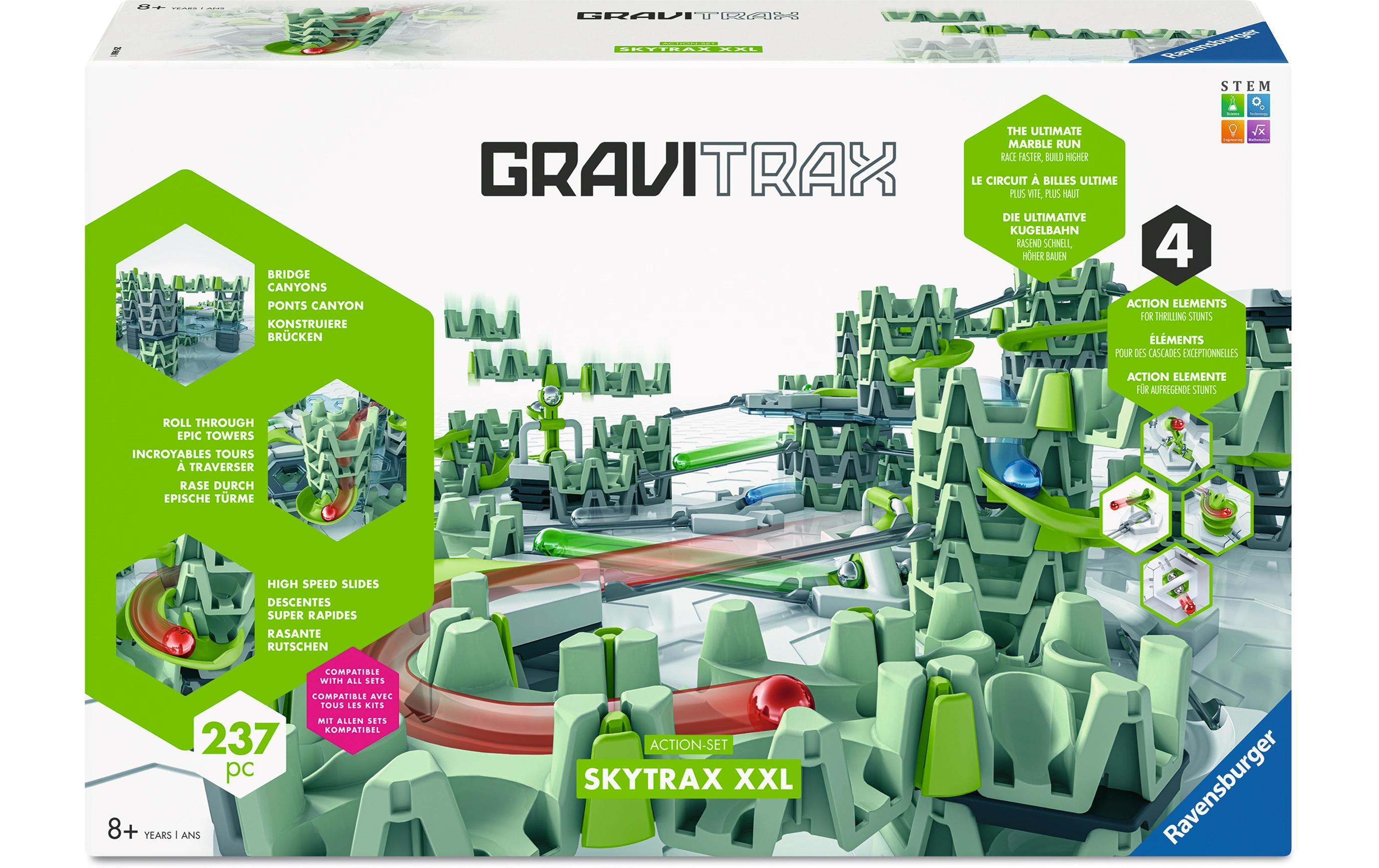 Ravensburger Kugelbahn GraviTrax Action-Set XXL Skytrax