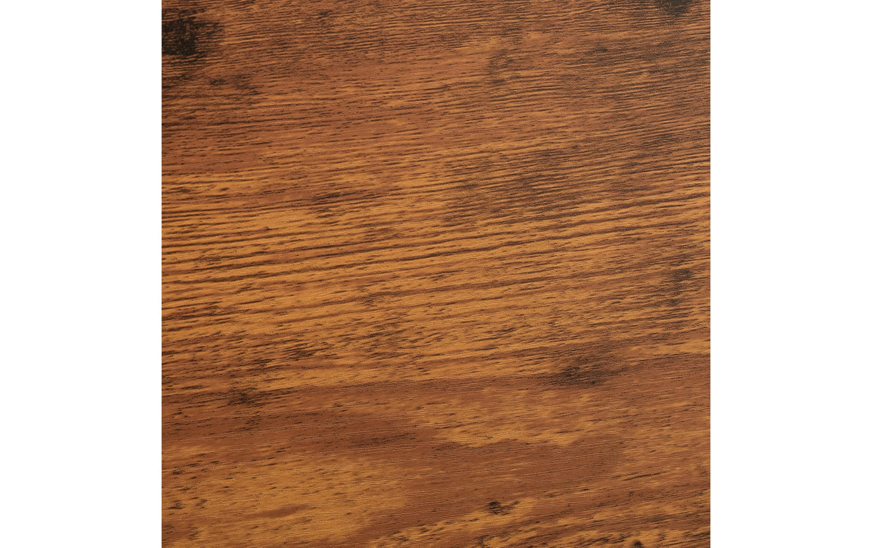 relaxdays Beistelltisch 3er Set Braun/Schwarz