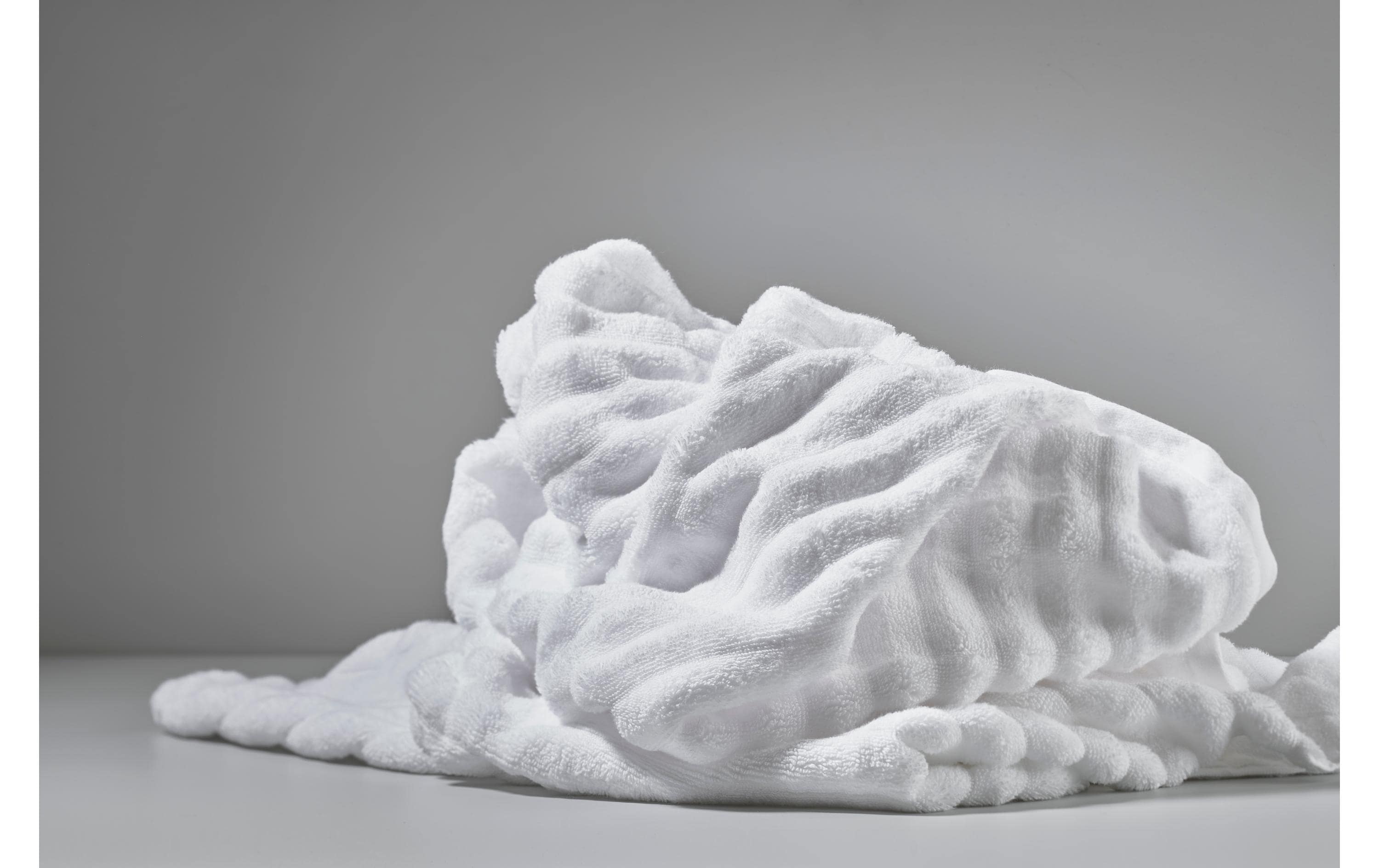 Zone Denmark Handtuch Inu, Bio-Baumwolle, 50 x 70 cm, Soft Grey
