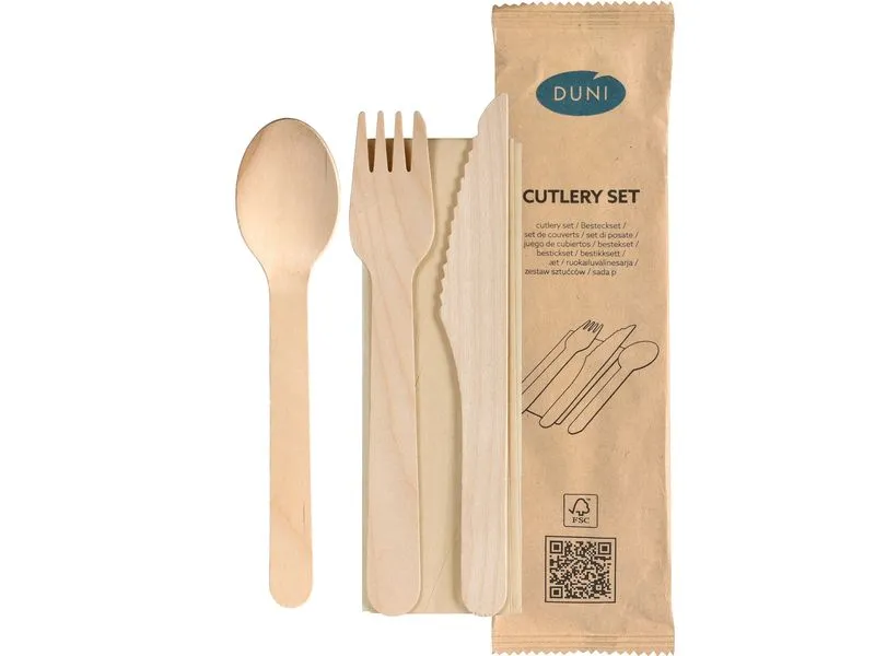 Duni Einweg-Besteckset Petit 4/1 250 Stück Duni Einweg-Besteckset Petit 4/1 250 Stück