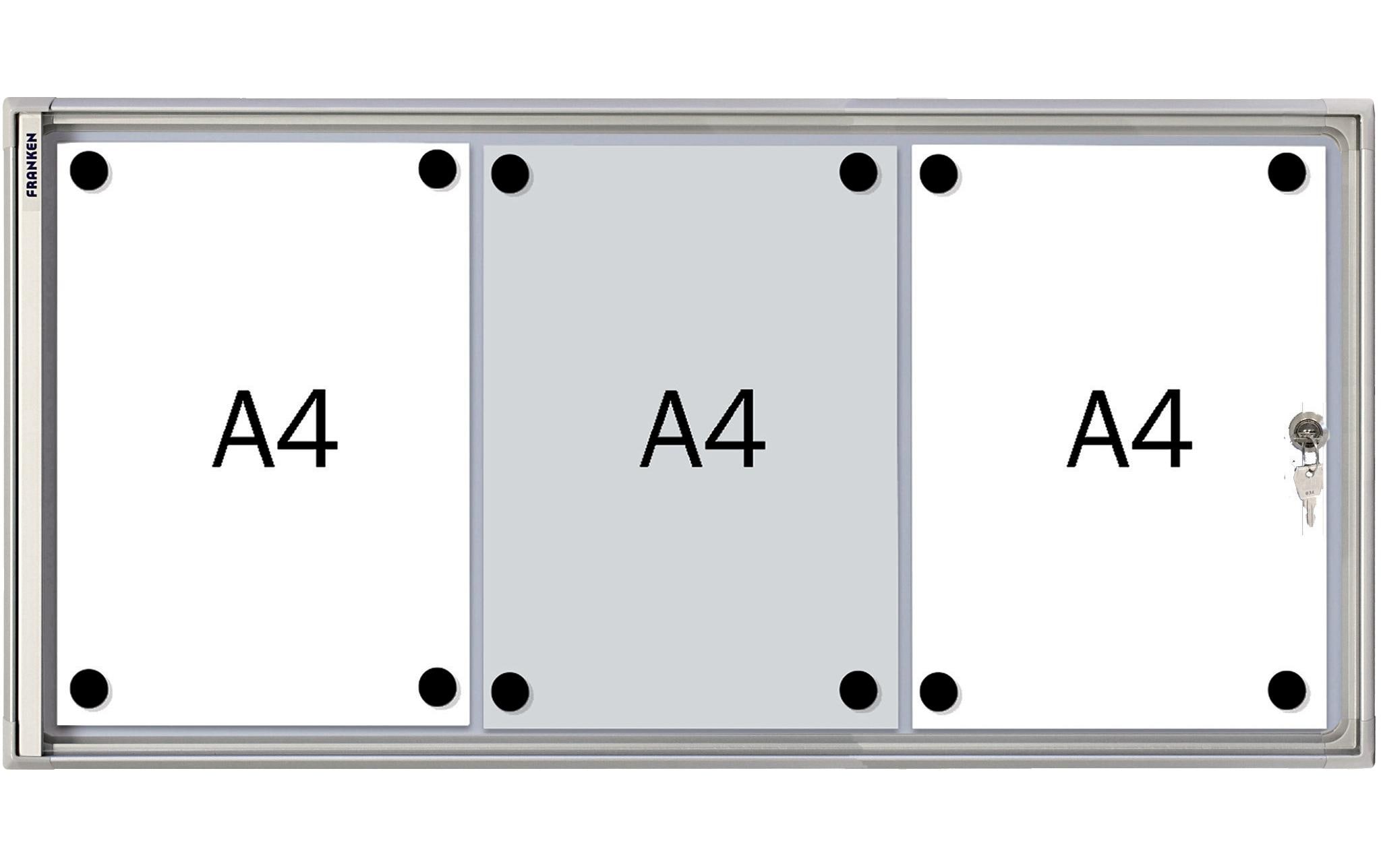 Franken Schaukasten X-tra!Line 3 x A4