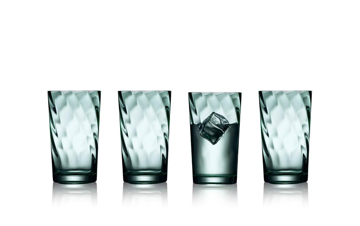 Lyngby Longdrinkglas Vienna Grün, 4 Stück, 45 cl Lyngby Longdrinkglas Vienna Grün, 4 Stück, 45 cl