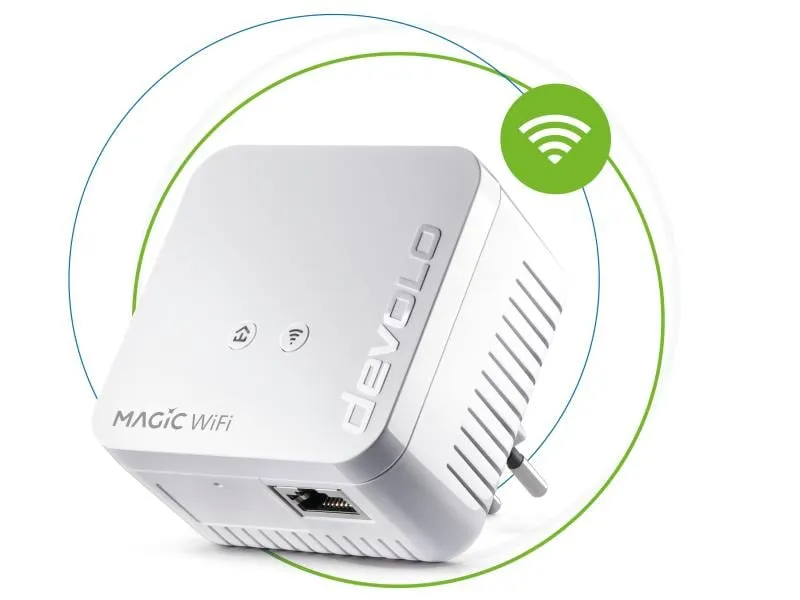 devolo Powerline Magic 1 WIFI mini Erweiterungsadapter devolo Powerline Magic 1 WIFI mini Erweiterungsadapter