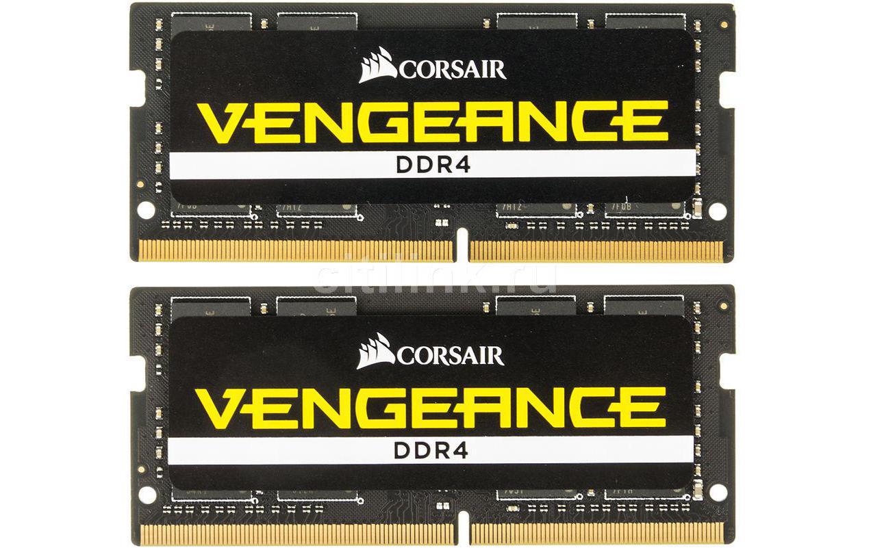 Corsair SO-DDR4-RAM Vengeance 2666 MHz 2x 16 GB Corsair SO-DDR4-RAM Vengeance 2666 MHz 2x 16 GB