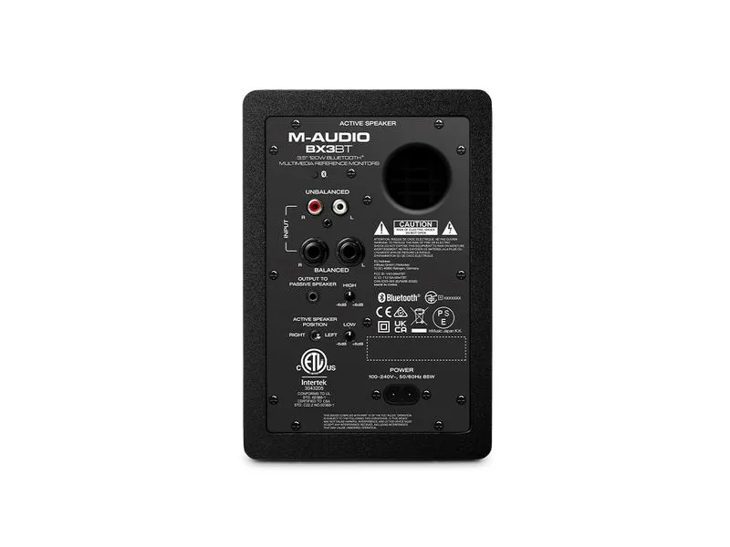 M-Audio Studiomonitore BX3BT Schwarz M-Audio Studiomonitore BX3BT Schwarz
