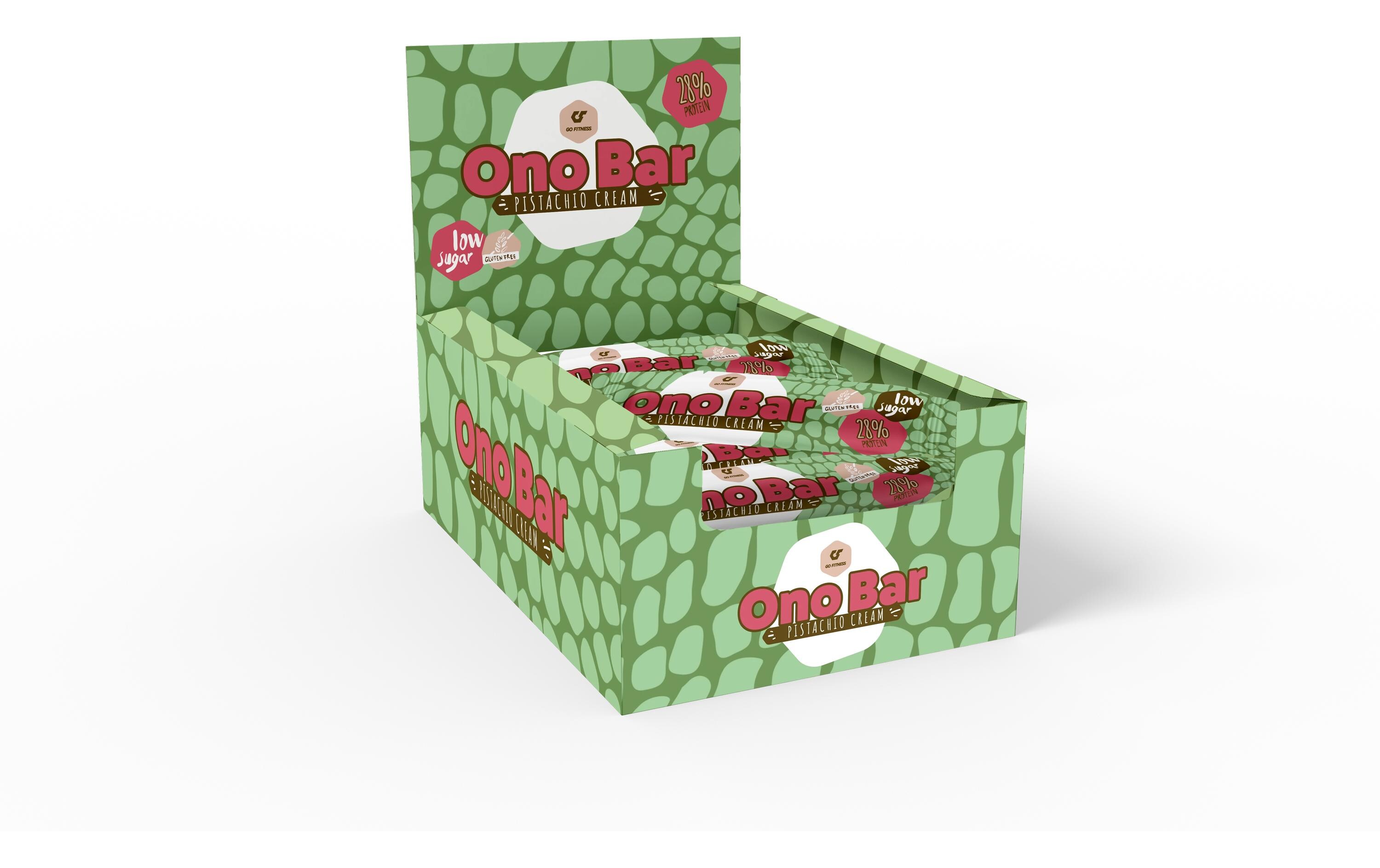 Go Fitness Nutrition Ono Bar 12 x 40 g, Pistazien