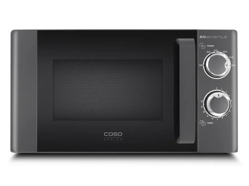 Caso Mikrowelle M20 Ecostyle Grau/Schwarz Caso Mikrowelle M20 Ecostyle Grau/Schwarz