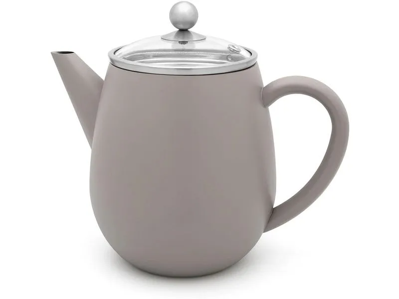 Bredemeijer Teekanne Duet Eva 1.1 Liter, Grau Bredemeijer Teekanne Duet Eva 1.1 Liter, Grau