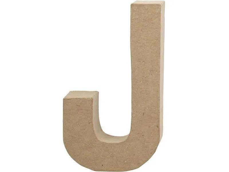 Creativ Company Papp-Buchstabe J 20.5 cm Creativ Company Papp-Buchstabe J 20.5 cm