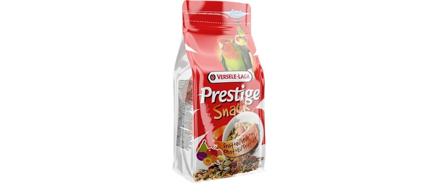 Versele Laga Ziervogelfutter Prestige Snack Frucht & Ei 125 g Versele Laga Ziervogelfutter Prestige Snack Frucht & Ei 125 g