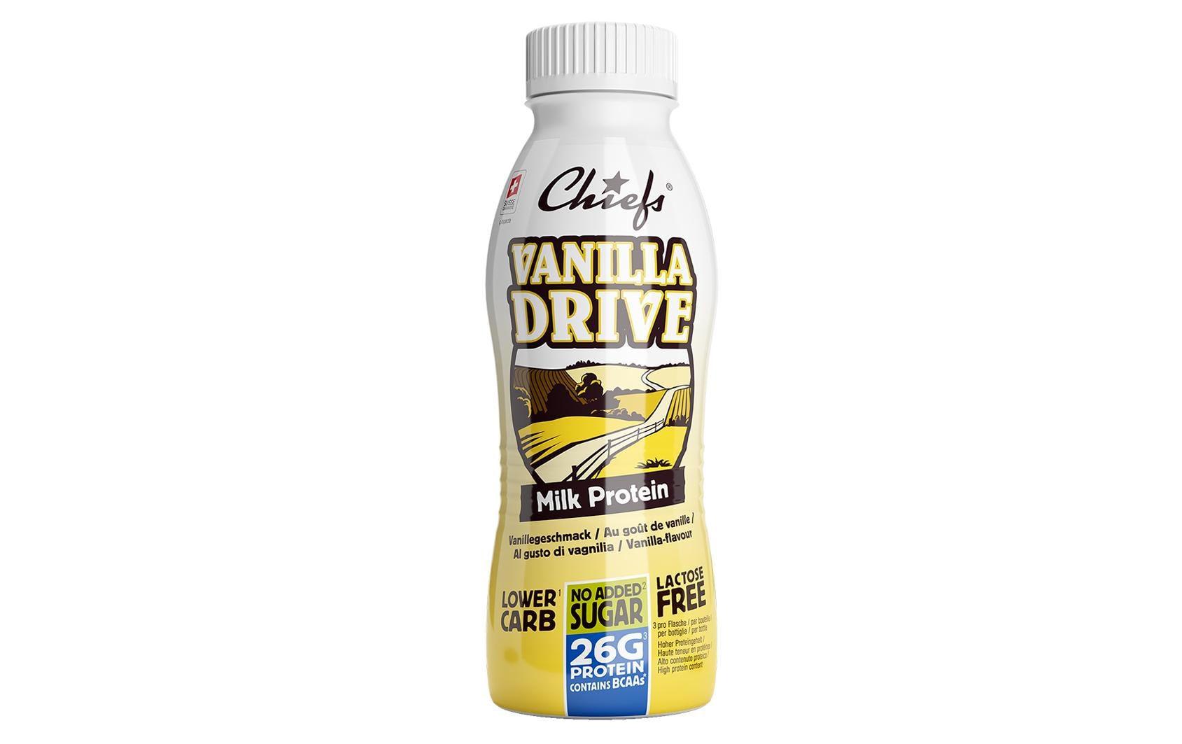 Chiefs Protein Drink BCAA Vanilla Drive Chiefs Protein Drink BCAA Vanilla Drive