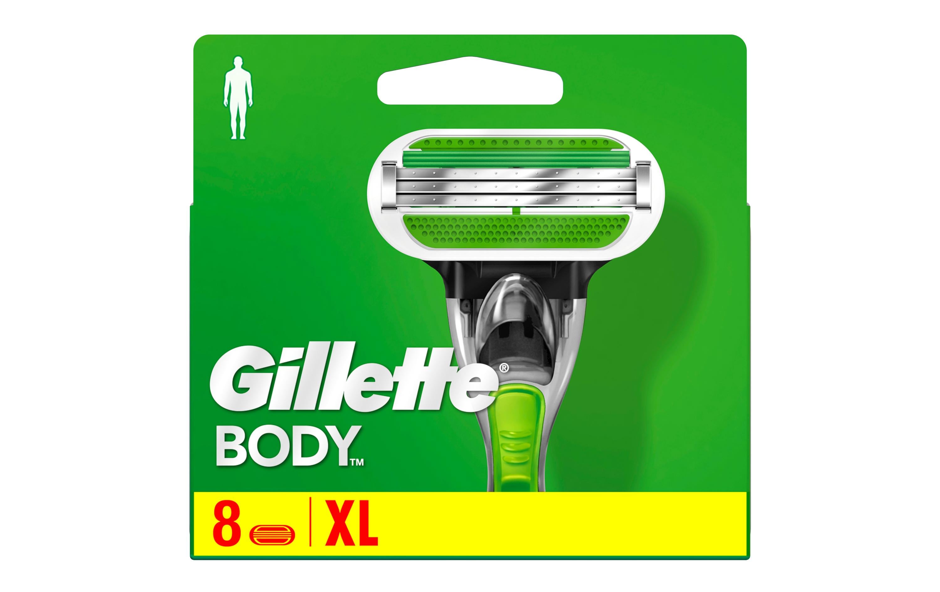 Gillette Rasierklingen Body 8 Stück