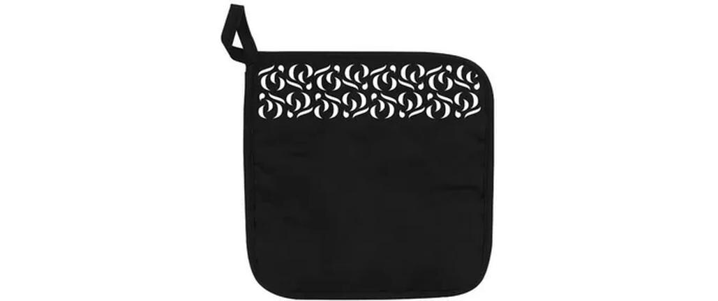 Gault Millau Topflappen 2 Stück, Schwarz