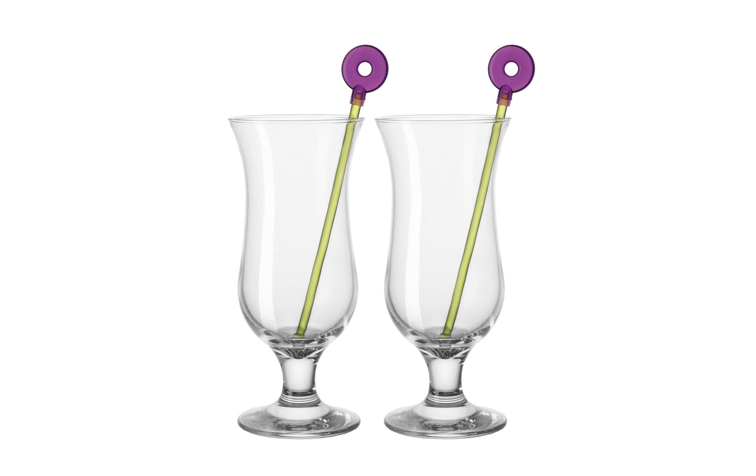 Leonardo Cocktailglas Hurricane 450 ml, 2 Stück, Transparent