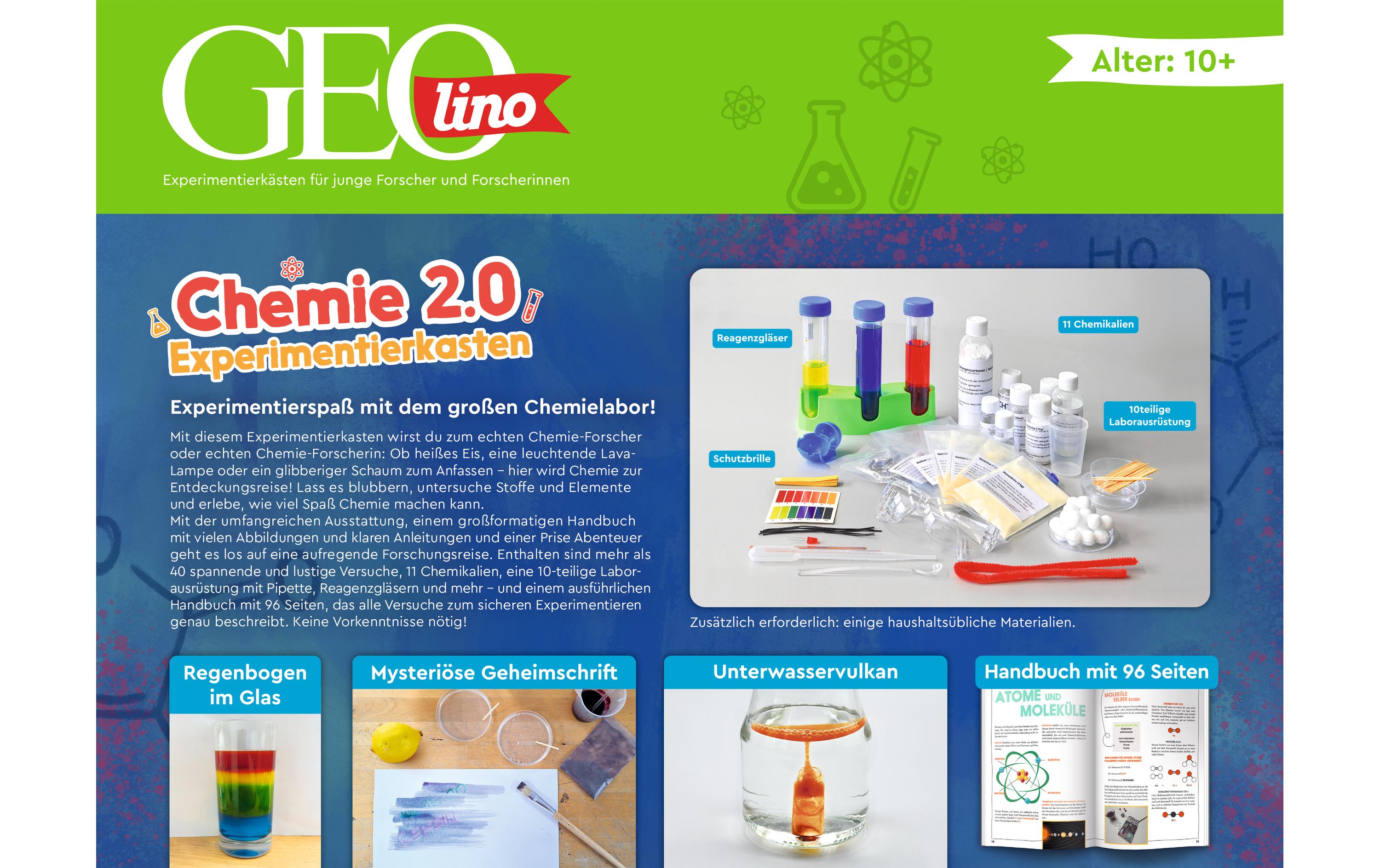 Franzis Experimentierkasten GEOlino - Deutsch