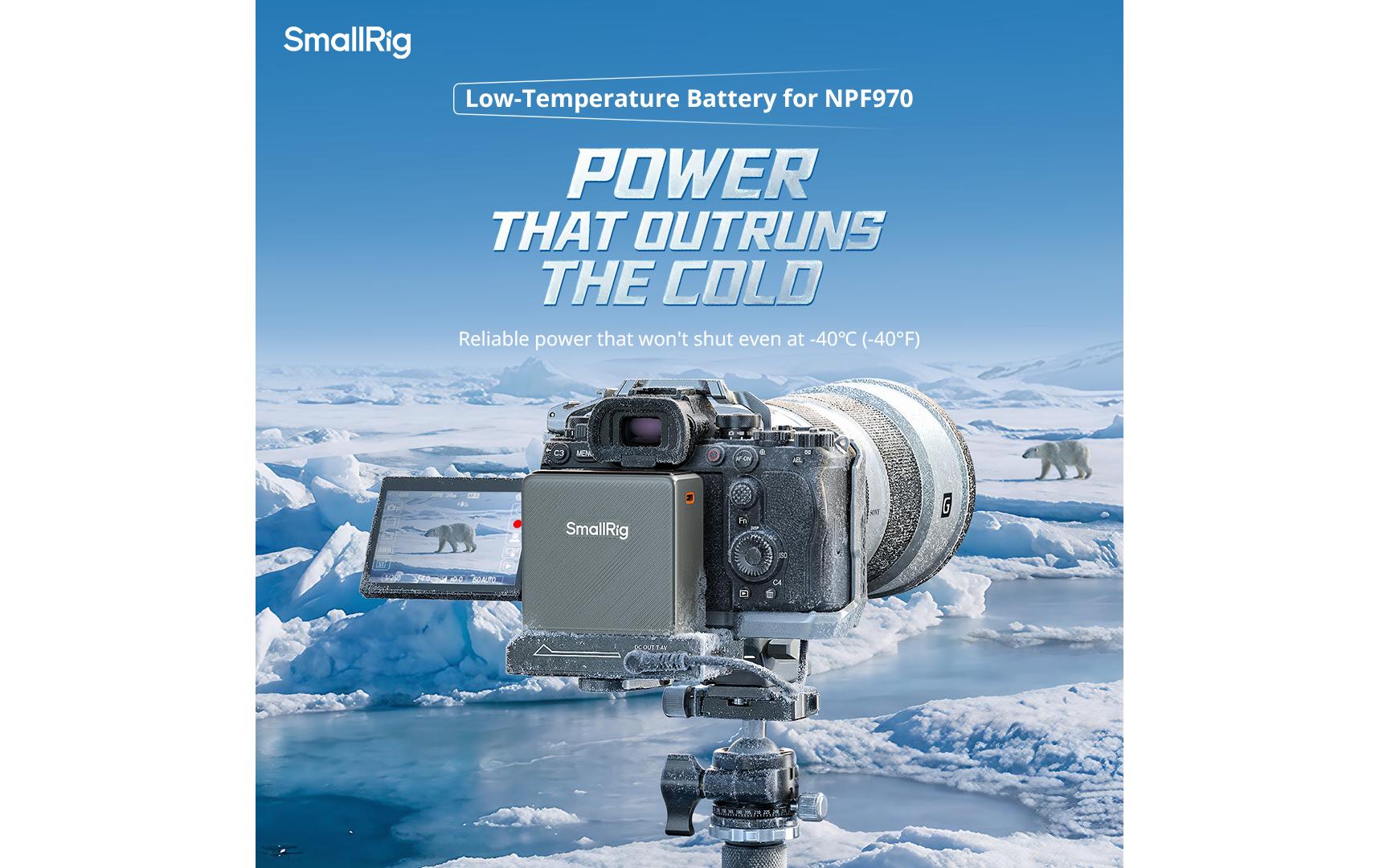 Smallrig Videokamera-Akku USB-C für Sony NP-F970 Extreme
