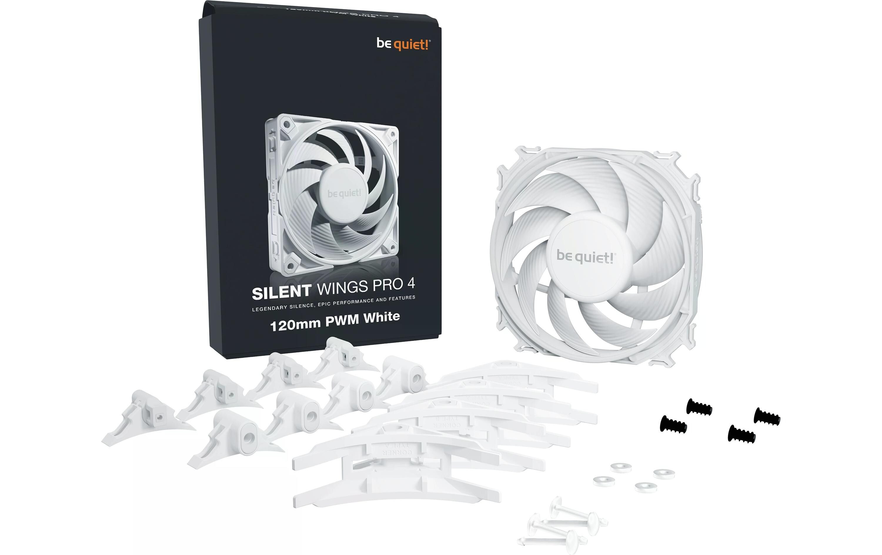 be quiet! PC-Lüfter Silent Wings PRO 4 120 mm PWM