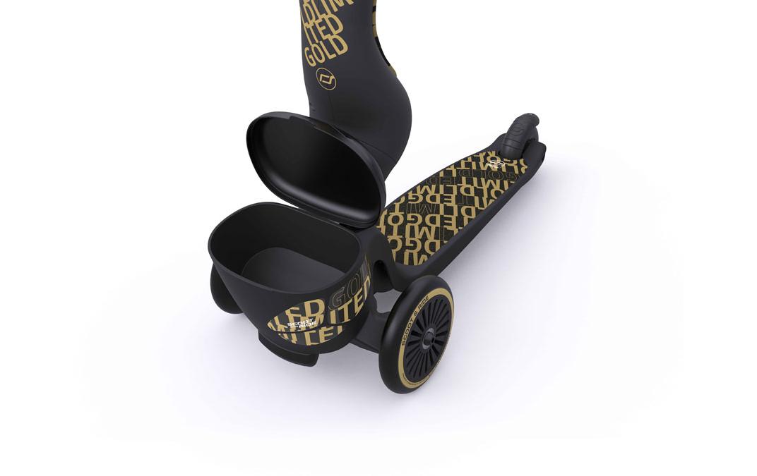 Scoot and Ride Highwaykick 1 Gold/Schwarz