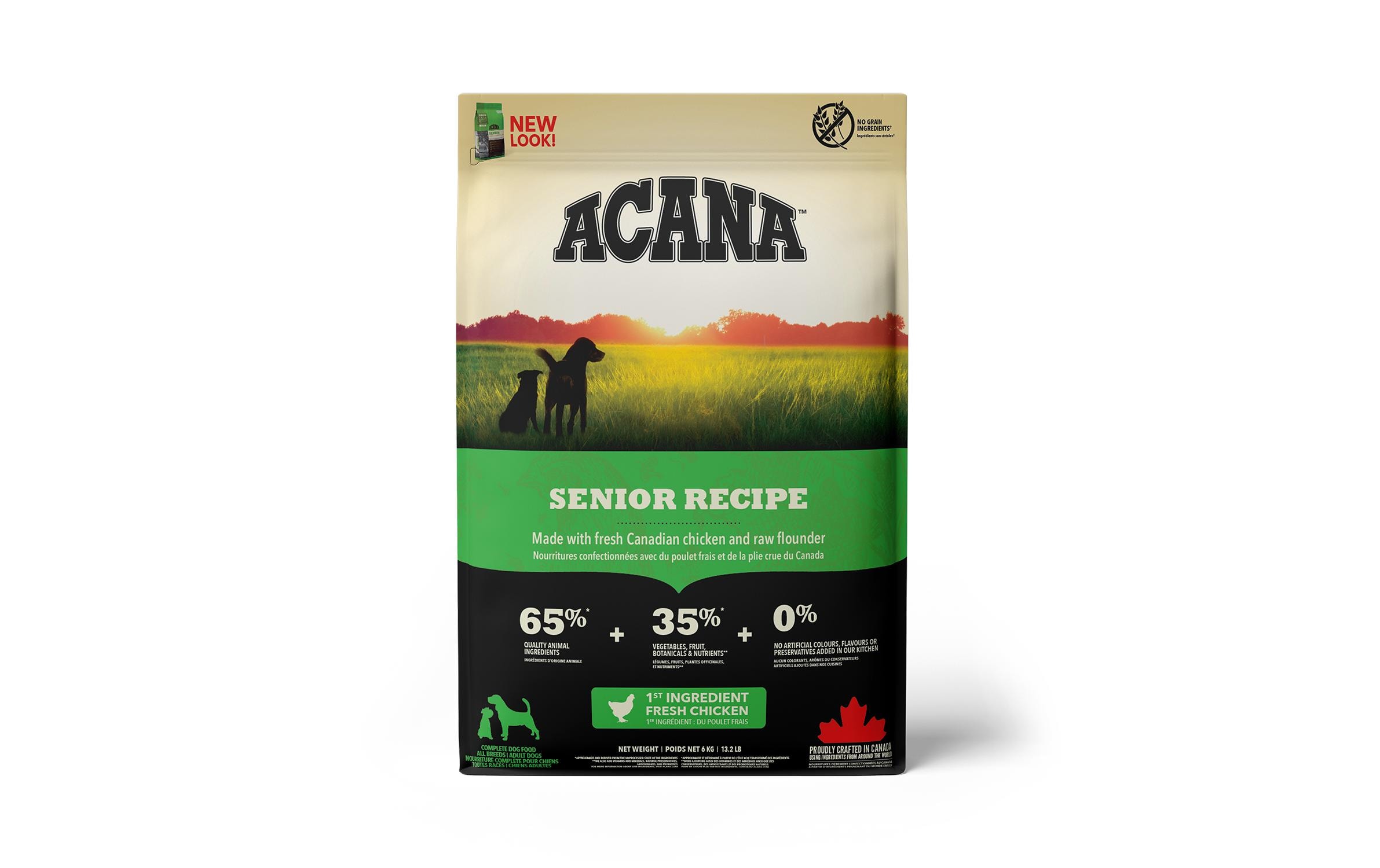 Acana Trockenfutter Senior Recipe 6 kg Acana Trockenfutter Senior Recipe 6 kg