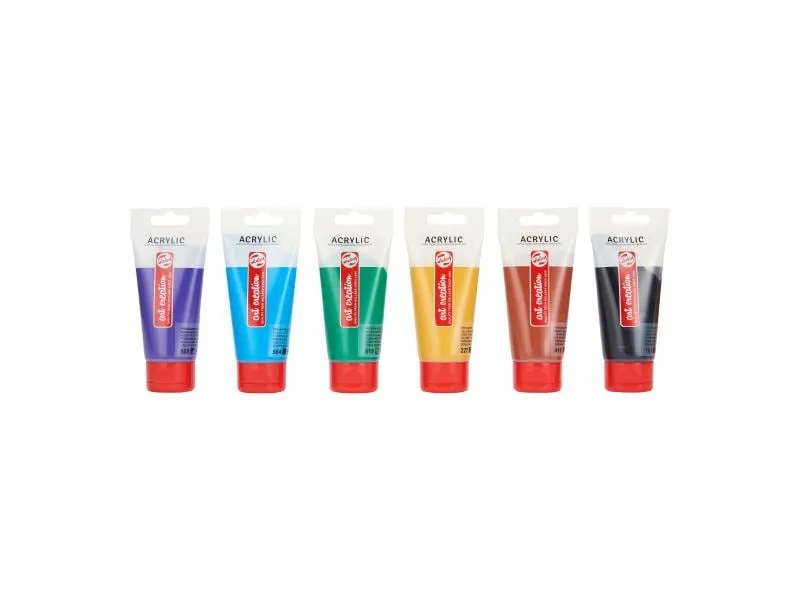 Talens Acrylfarbe 12er Set, Mehrfarbig Talens Acrylfarbe 12er Set, Mehrfarbig