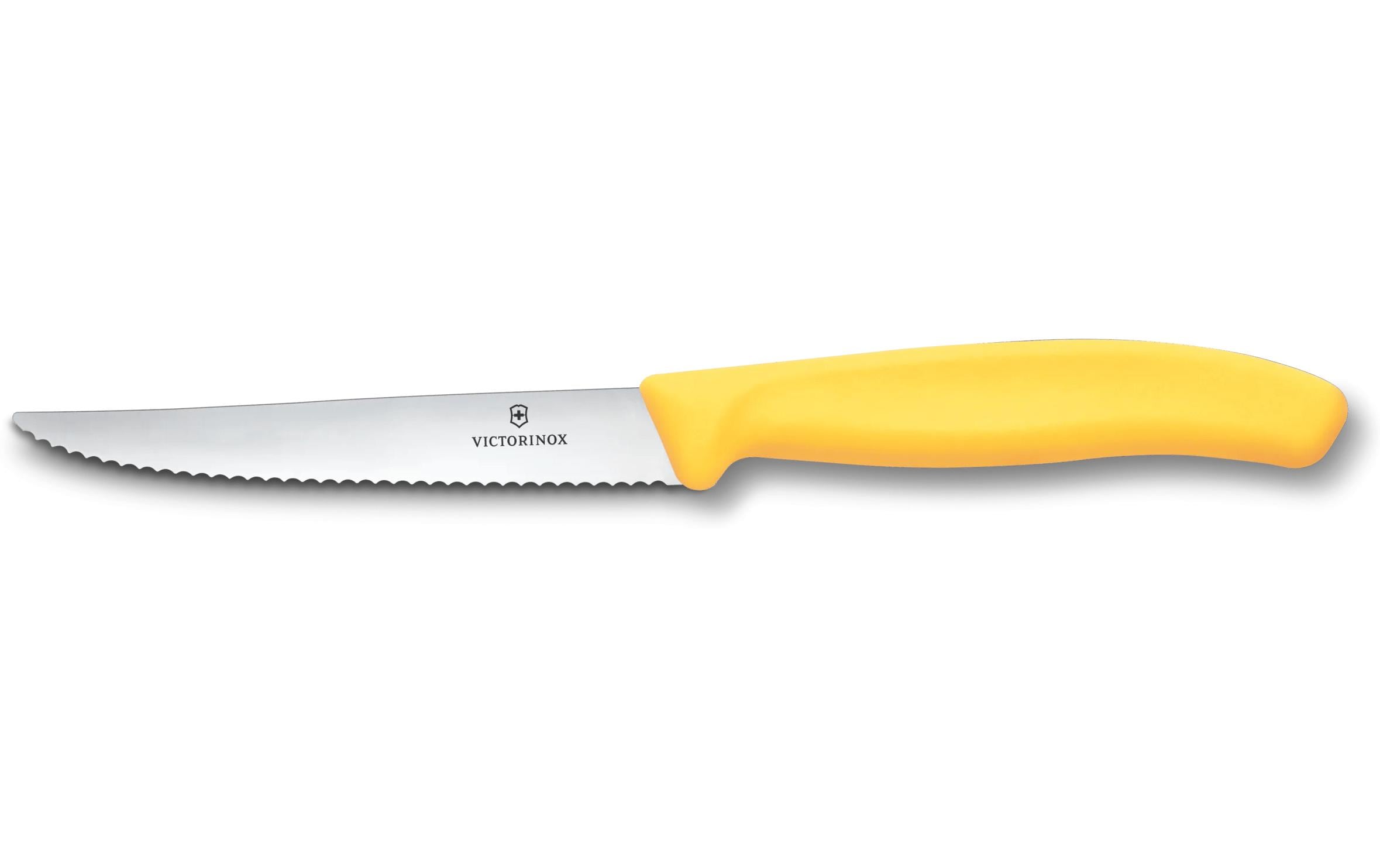 Victorinox Pizzamesser Swiss Classic, 11 cm, Gelb