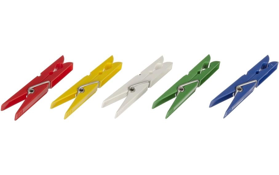 Wenko Wäscheklammern Colorado 7 cm, 50 Stück