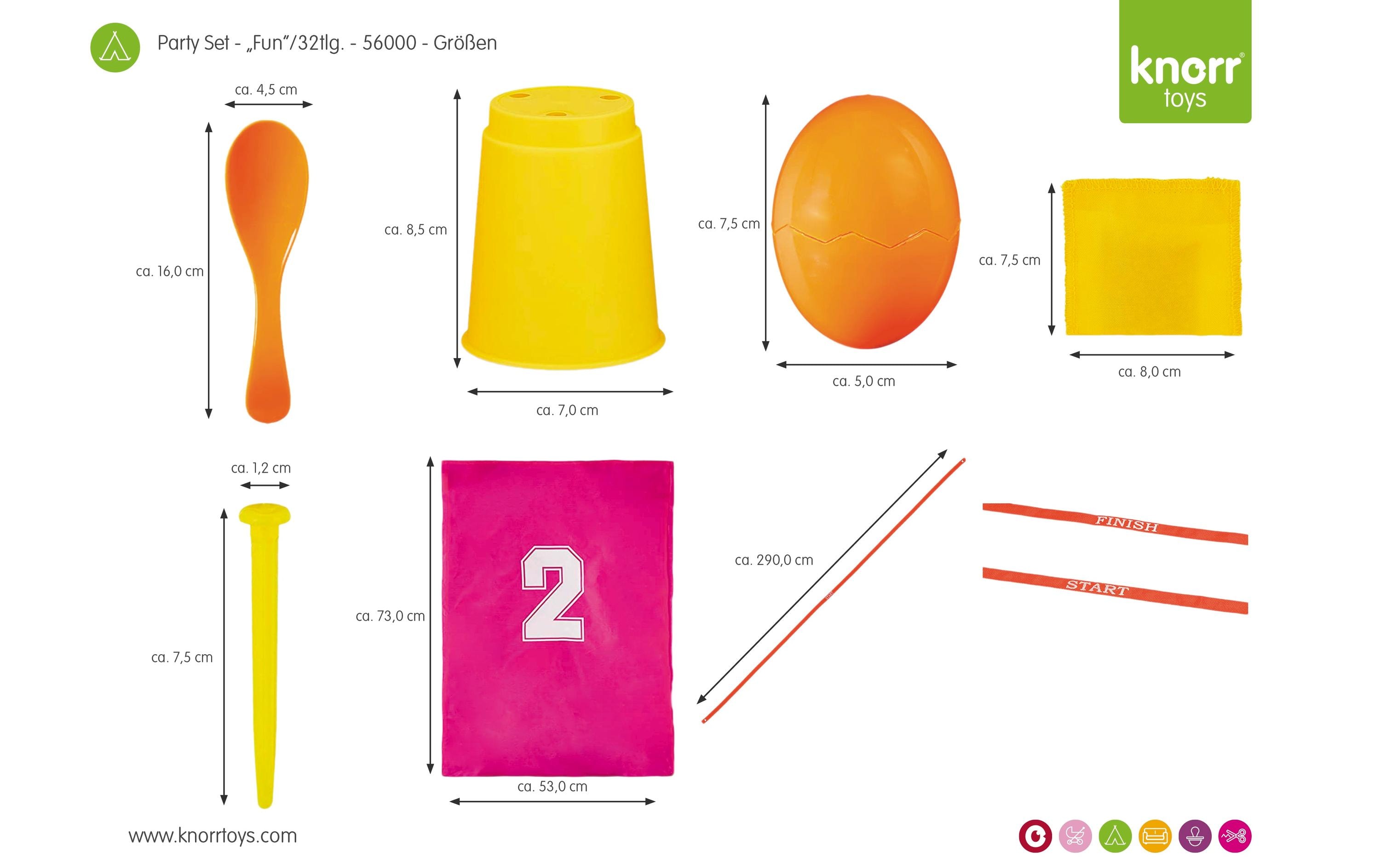 Knorrtoys Spielset Party-Fun