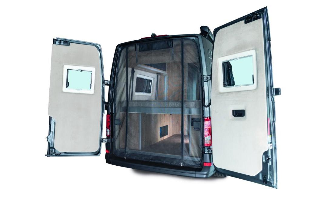 Van Quito Moskitonetz im Heck Van Quito Moskitonetz im Heck