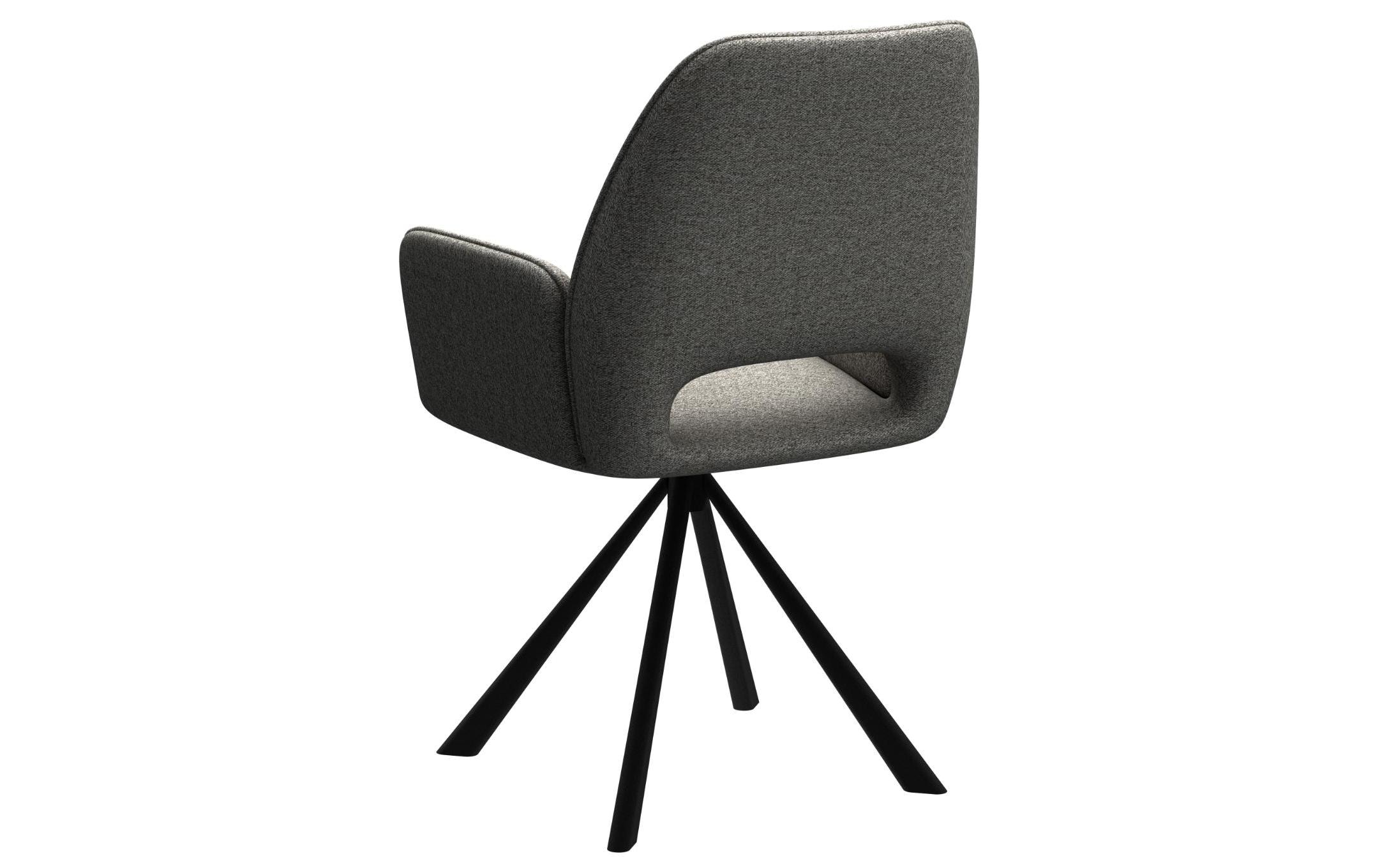 AC Design Stuhl Graham 2 Stück, Dunkelgrau