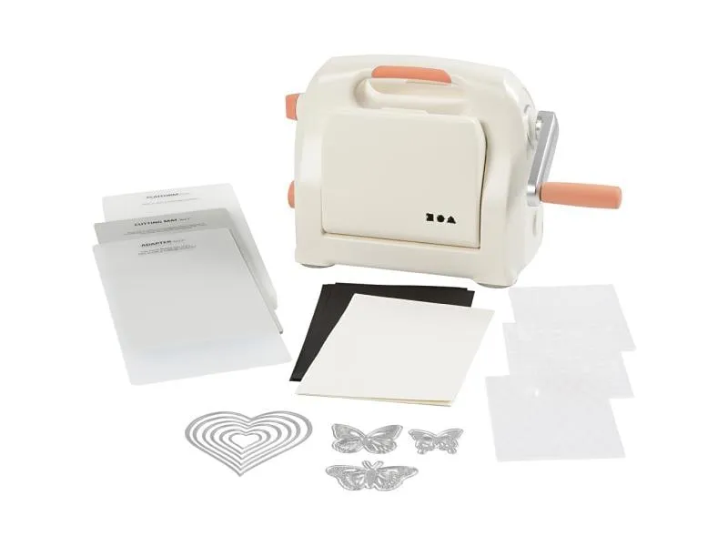 Creativ Company Stanz- und Prägemaschine A5 Starterkit , Blatt
