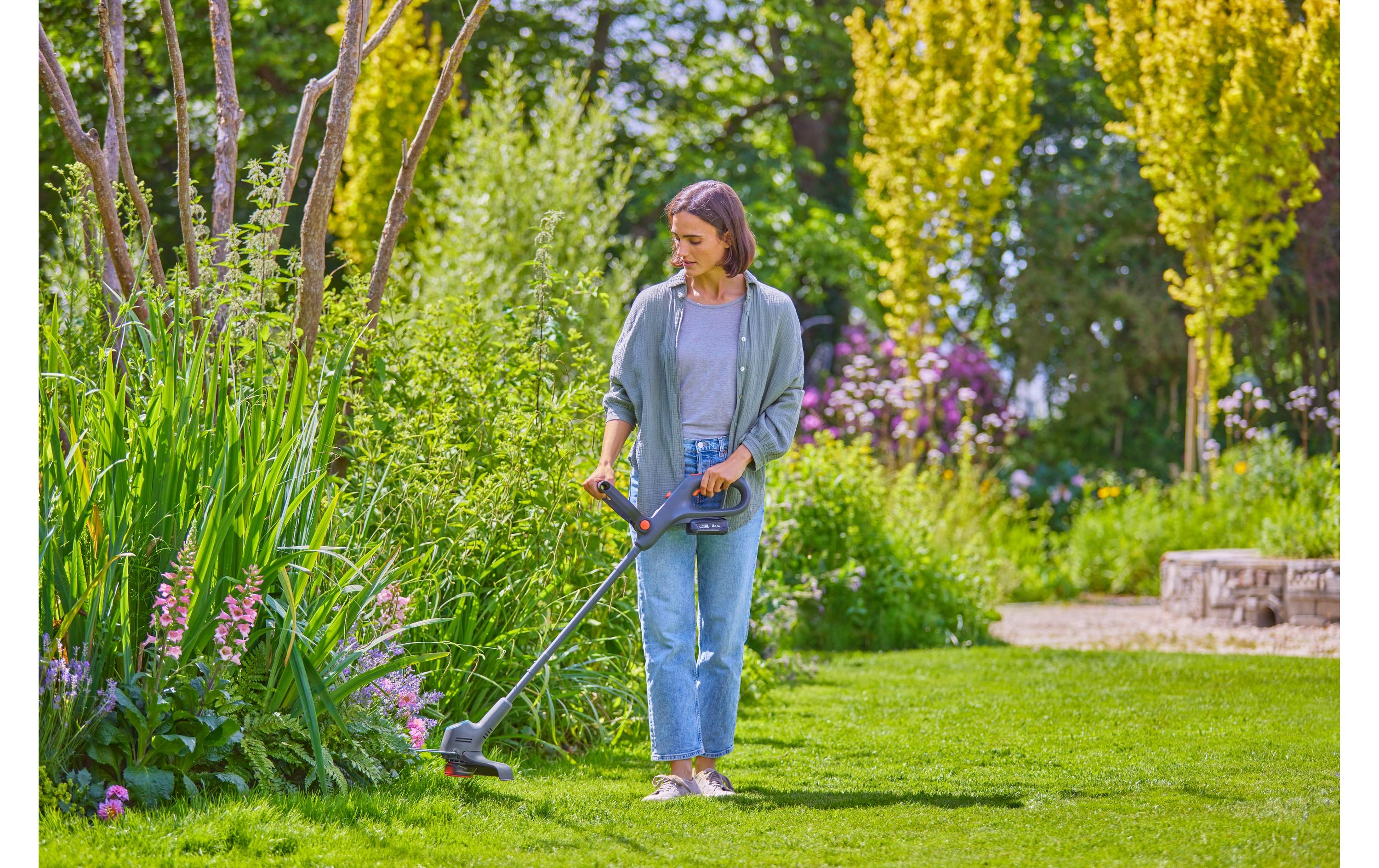 GARDENA Akku-Rasentrimmer EasyTrim solo