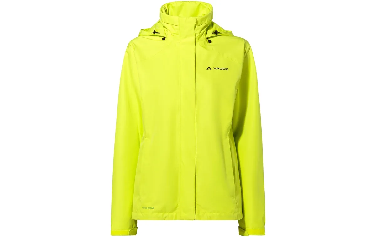 VAUDE Damen Regenjacke Wo Escape Bike Light Hellgrün, Grösse 36