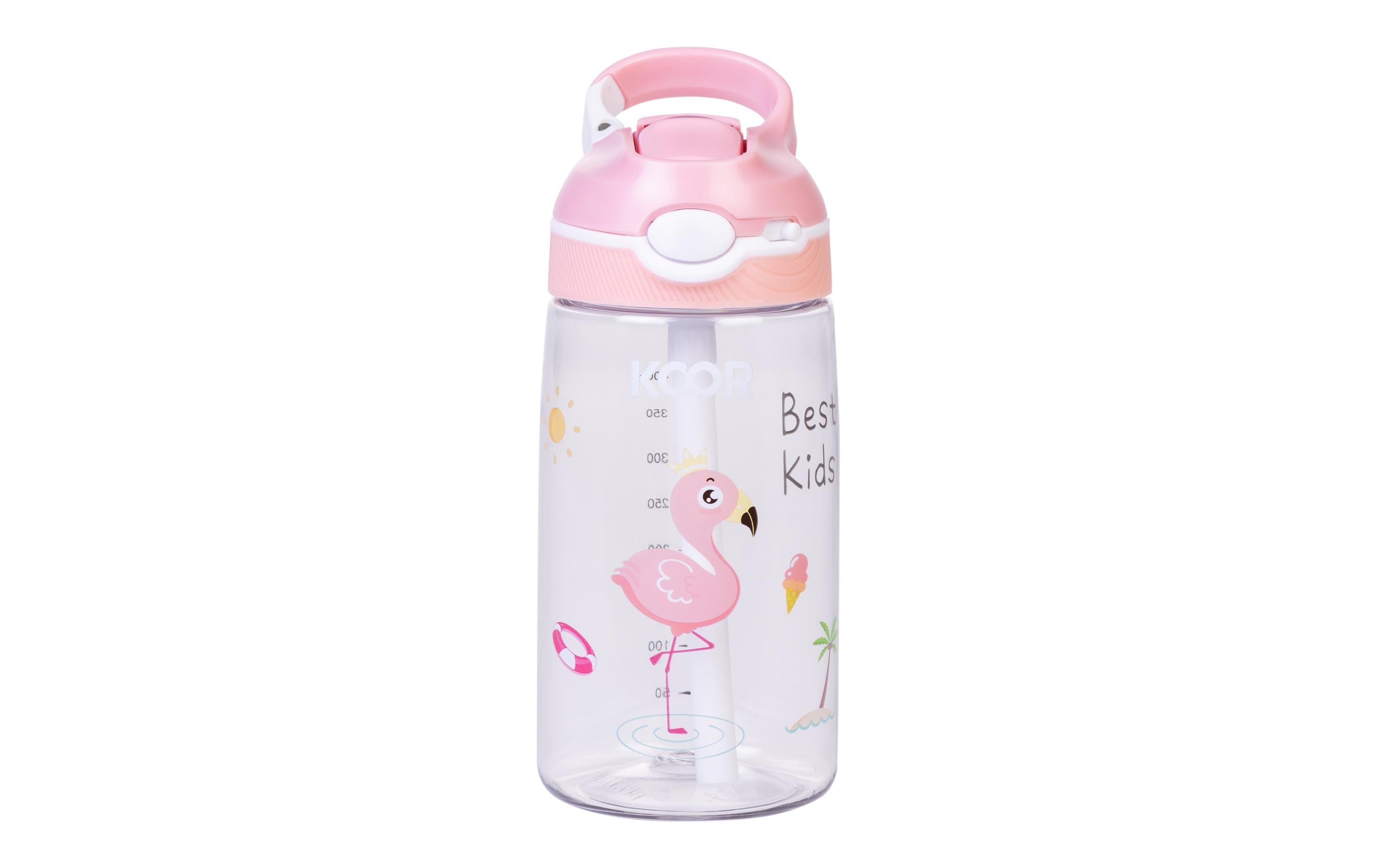 KOOR Trinkflasche Bambini Flamingo 450 ml KOOR Trinkflasche Bambini Flamingo 450 ml