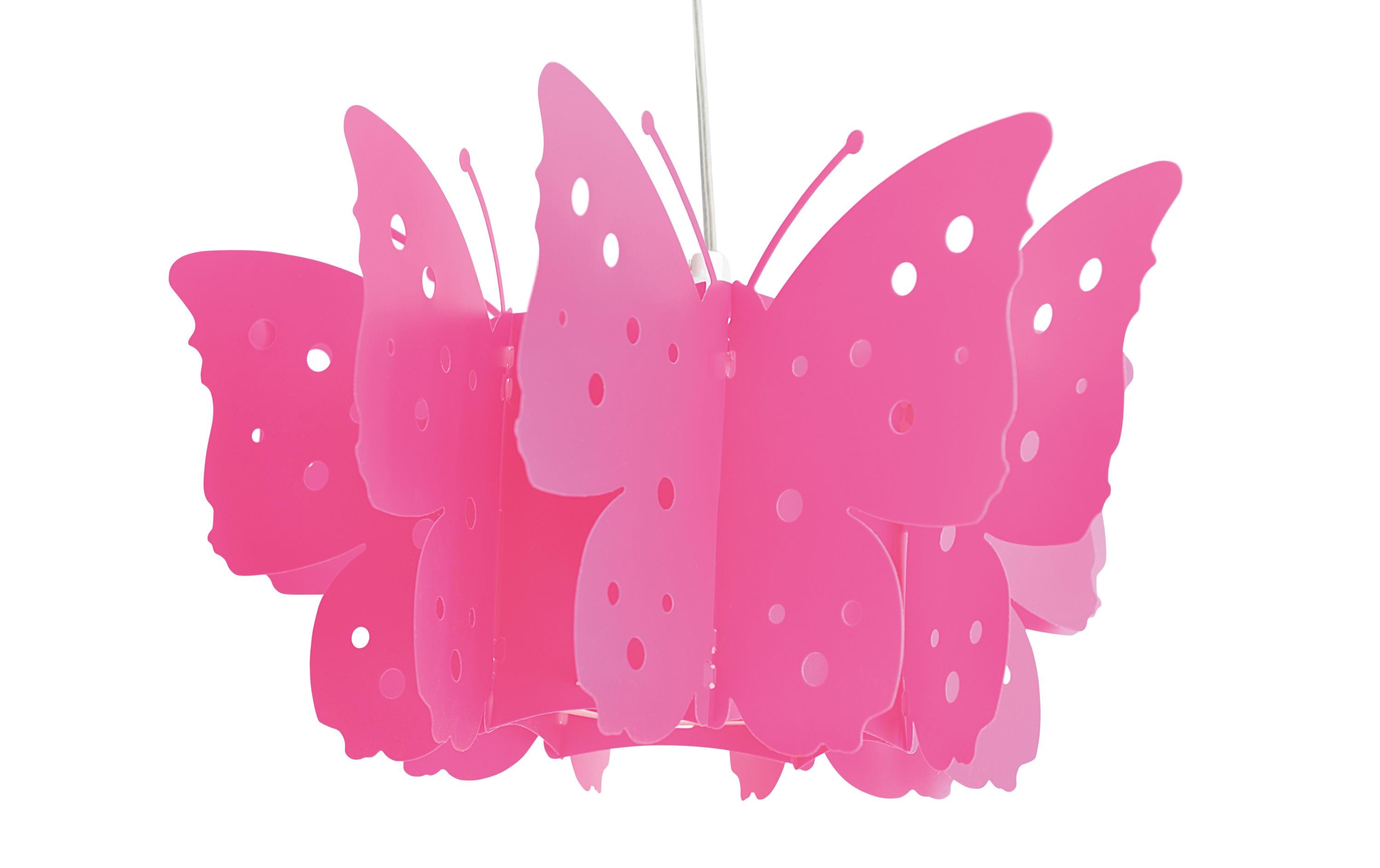 Näve Hängelampe Kizi Schmetterling 1x E27