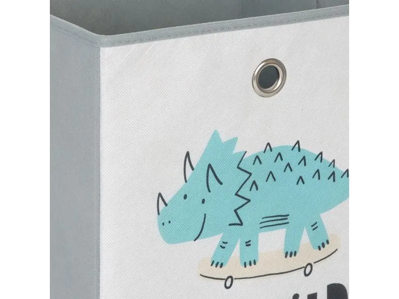 relaxdays Spielzeugbox Dino 3 Stück relaxdays Spielzeugbox Dino 3 Stück