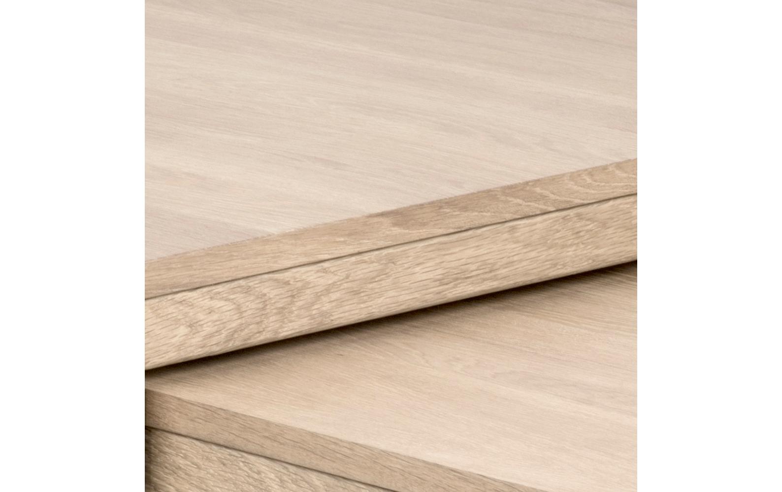 AC Design Couchtisch Cornus 2-er Set, Nature