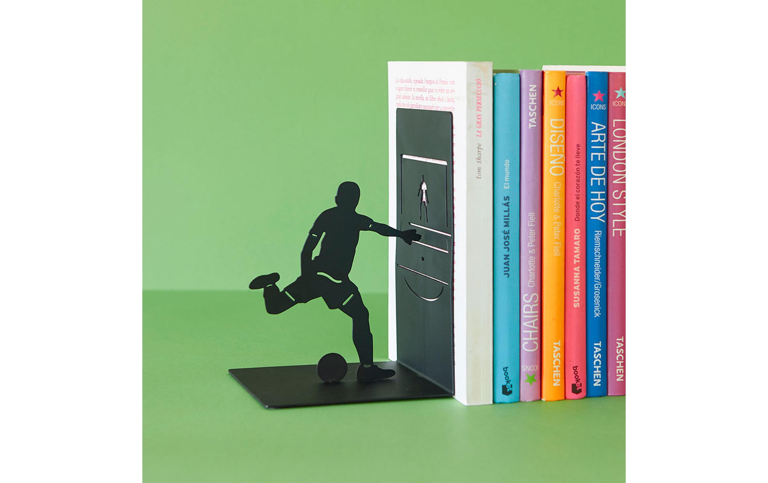 Trendform Buchstütze Fussball Schwarz Trendform Buchstütze Fussball Schwarz