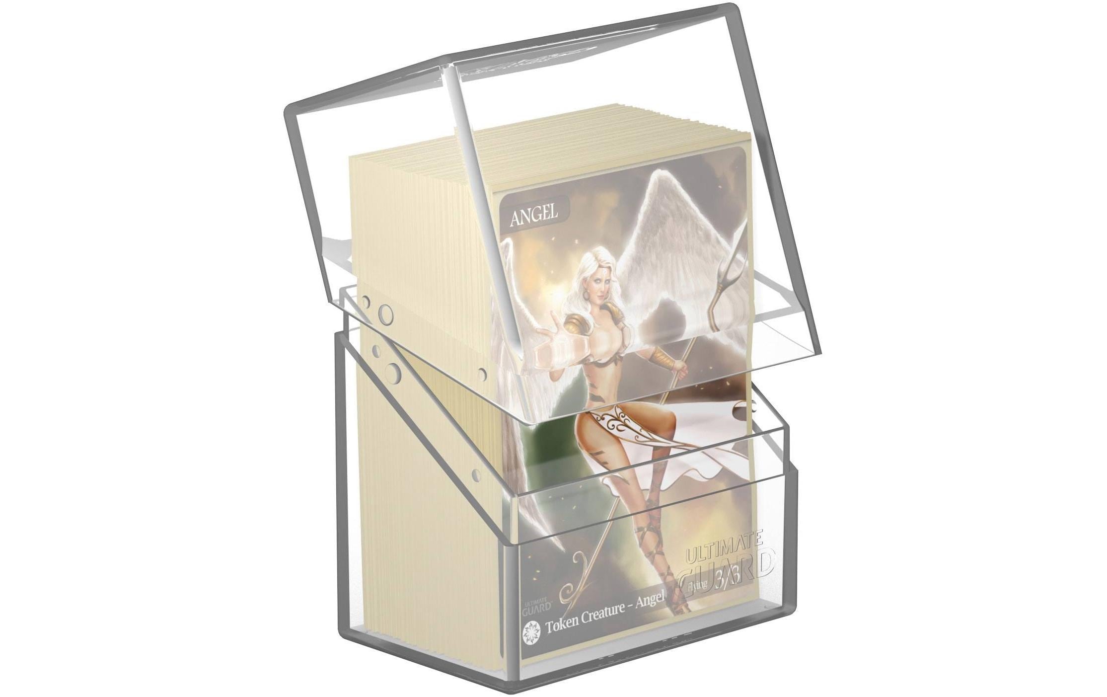 Ultimate Guard Kartenbox Boulder Deck Case Standardgrösse 60+ Transparent