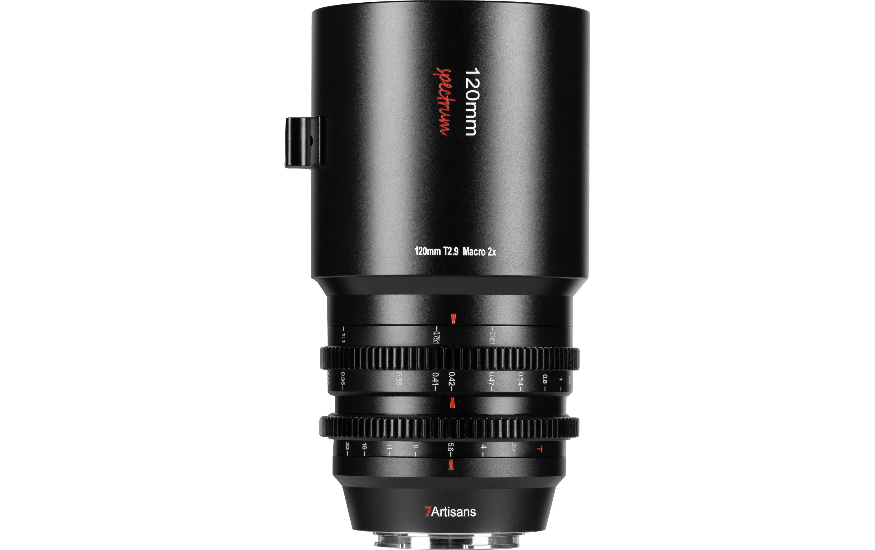 7Artisans Festbrennweite 120mm T/2.9 Macro 2x – Canon RF